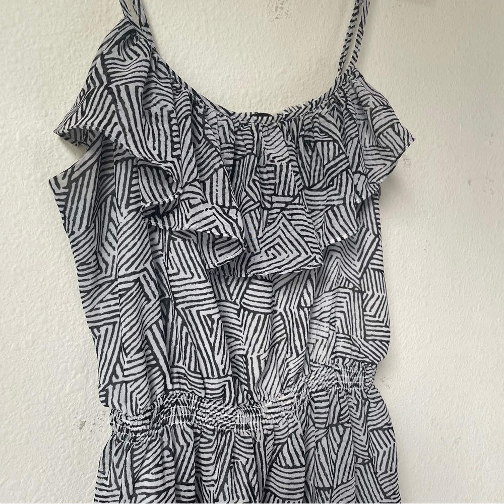 Ruffled Mini Dress - Picture 3 of 10
